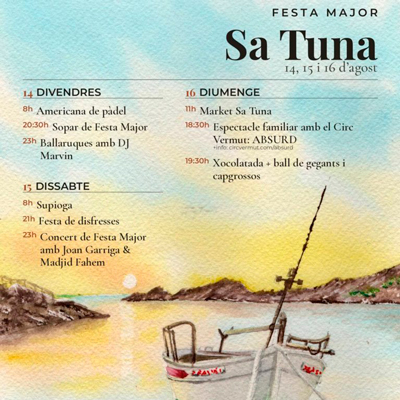 Festa Major - Sa Tuna 2026