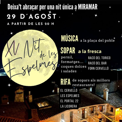 Nit de les Espelmes a Miramar, Figuerola del Camp, 2026