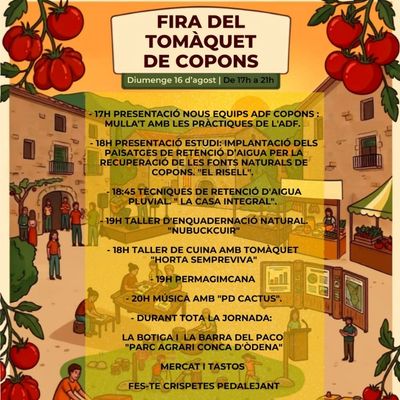 Fira del tomàquet de Copons, Fira del tomàquet de Copons 2026, 2026, Copons Fira del tomàquet de Copons, Fira del tomàquet de Copons 2026, 2026, Copons