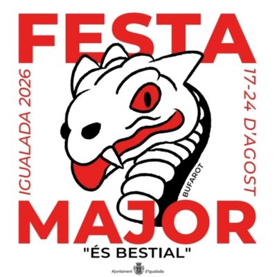 Festa Major d'Igualada, Festa Major d'Igualada 2026, 2026, Igualada