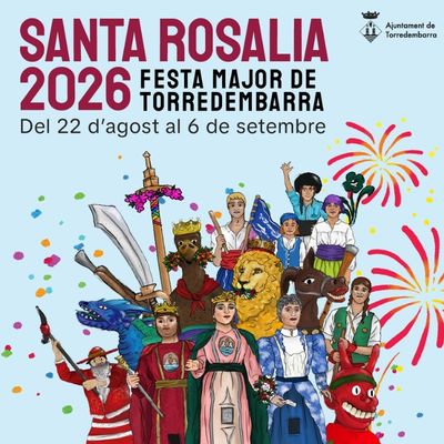 Festa Major de Santa Rosalia a Torredembarra, Festa Major de Santa Rosalia a Torredembarra 2026, 2026, Torredembarra