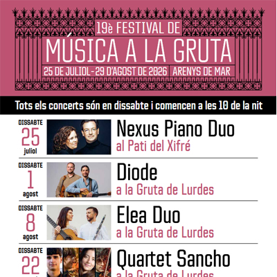Festival de Música a la Gruta Festival de Música a la Gruta