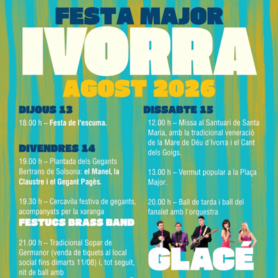 Festa Major d'Ivorra, 2026