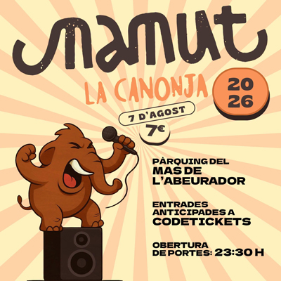 Barraques del Mamut, La Canonja, 2026