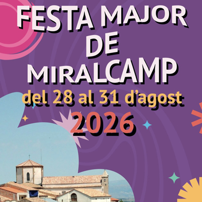 Festa Major de Miralcamp, 2026