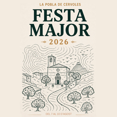Festa Major de La Pobla de Cérvoles, 2026