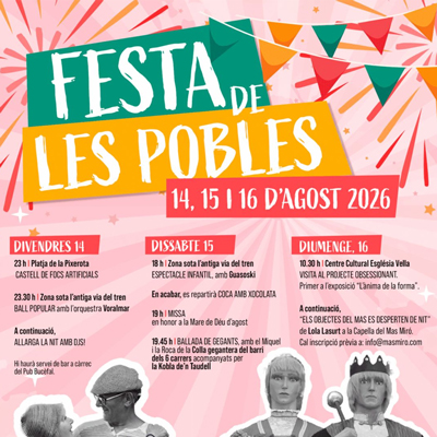 Festa Major de Les Pobles, 2026