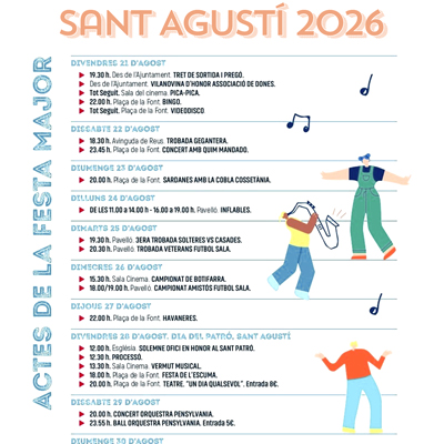 Festa Major de Vilanova d'Escornalbou, 2026