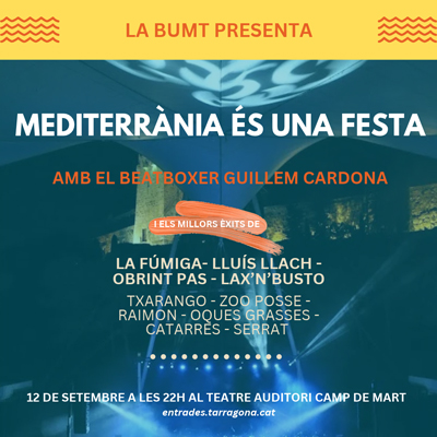 Concert 'Mediterrània és una festa!' de la BUMT, Banda Unió Musical de Tarragona, 2026
