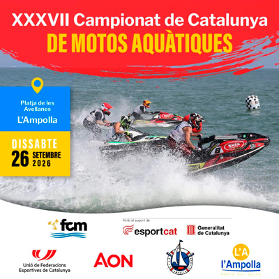 XXXVII Campionat de Catalunya de Motos Aquàtiques - l'Ampolla 2026
