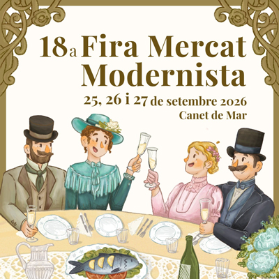 18a Fira Mercat Modernista de Canet de Mar, 2026
