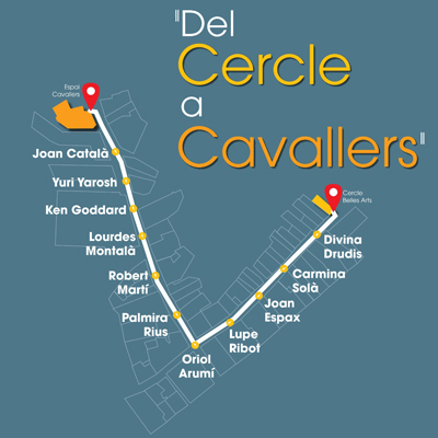 Exposició 'Del Cercle a Cavallers', Espai Cavallers, Lleida, 2026 Exposició 'Del Cercle a Cavallers', Espai Cavallers, Lleida, 2026