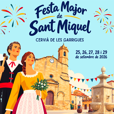 Festa Major de Cervià de les Garrigues, 2026