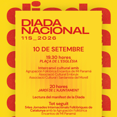 Diada Nacional de Catalunya al Morell, 2026