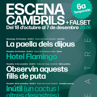Escena Cambrils, Cambrils, 2026