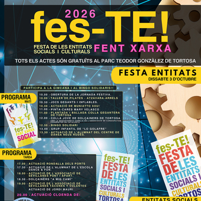 Festa de les entitats socials - Tortosa 2026