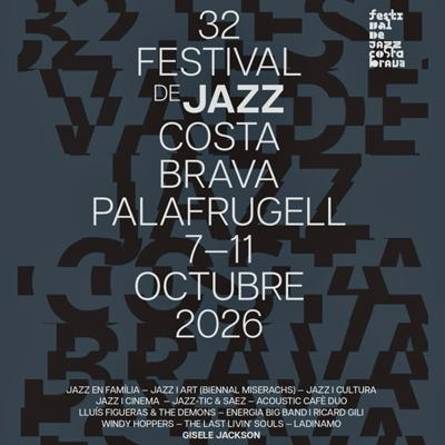 32è Festival de Jazz Costa Brava - Palafrugell 2026