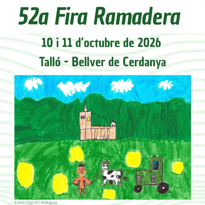 52a Fira Ramadera de Talló, Bellver de Cerdanya, 2026