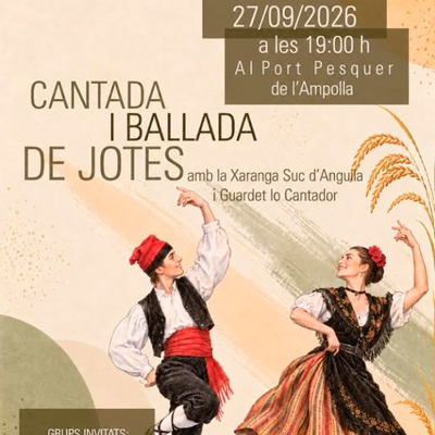 Cantada i ballada de jotes - l’Ampolla 2026