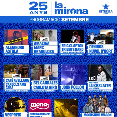 Setembre a La Mirona, Salt, 2026 Setembre a La Mirona, Salt, 2026