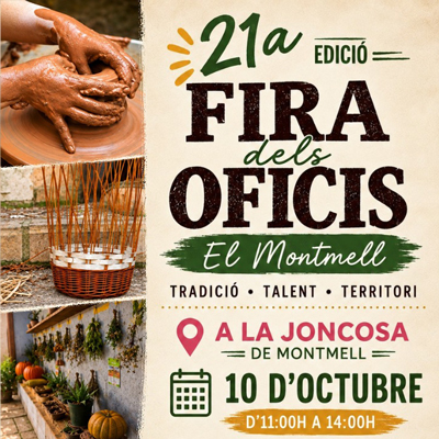 21a Fira dels Oficis del Montmell, 2026