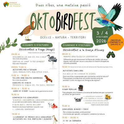 Oktobirdfest a la Granja d'Escarp, 2026