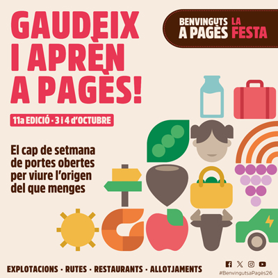Benvinguts a pagès, 2026