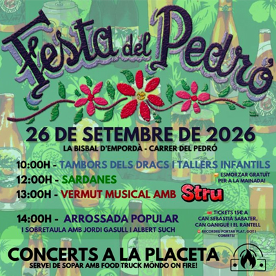 Festa del Pedró a La Bisbal d'Empordà, 2026