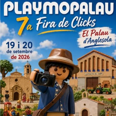 Playmopalau, Playmopalau 2026, 2026, Palau d'Anglesola, Fira de clicks