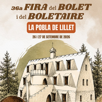 Fira del Bolet i del Boletaire, Pobla de Lillet, 2026