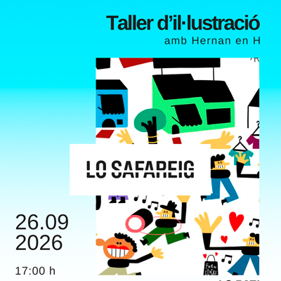 Taller d’il·lustració amb Hernan en H - Lo Pati 2026