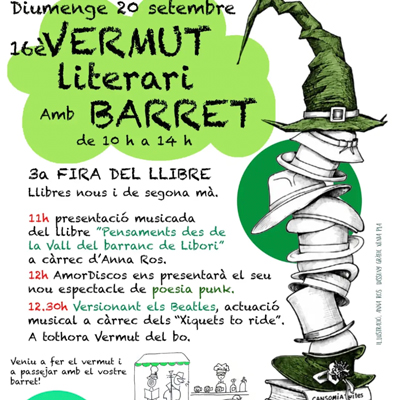 Vermut literari amb barret - la Ràpita 2026