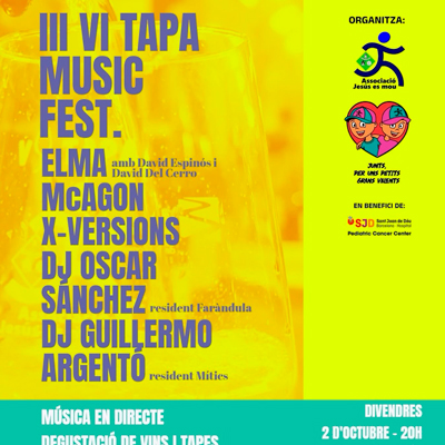 III Vi Tapa Music Fest - Jesús 2026