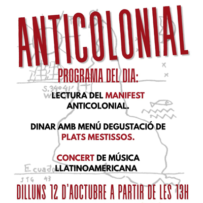 L'anticolonial al Bar Centro, Maldà, 2026