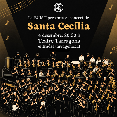 Concert de Santa Cecília de la BUMT, Tarragona, 2026