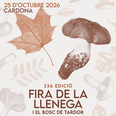 33a Fira de la Llenega i el bosc de tardor, Cardona, 2026