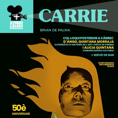 50è aniversari de 'Carrie' al Teatre-Cinema Municipal de Caldes de Malavella, 2026