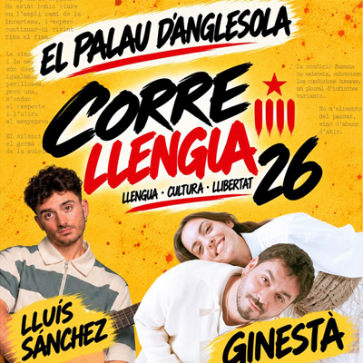 Correllengua al Palau d'Anglesola, 2026