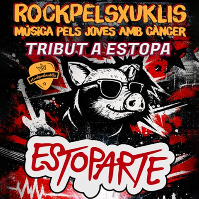 Concert solidari 'RockpelsXuklis' a Lleida, amb els Estoparte, 2026