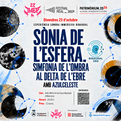 Experiència sonora immersiva ‘Sònia de l’Esfera' - Simfonia de l’Ombra al Delta de l’Ebre - Ulldecona 2026