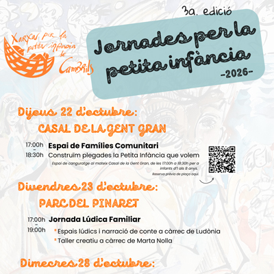 Jornades de la Petita Infància de Cambrils, 2026