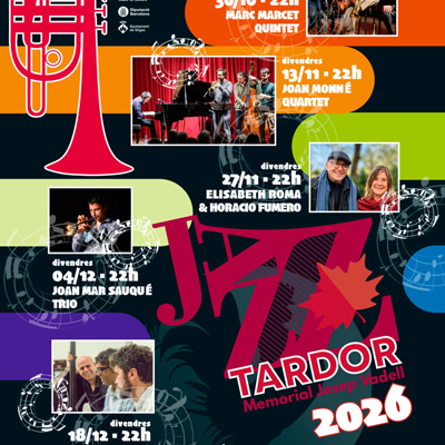 Jazz Tardor Memorial Josep Vadell, Sitges, 2026