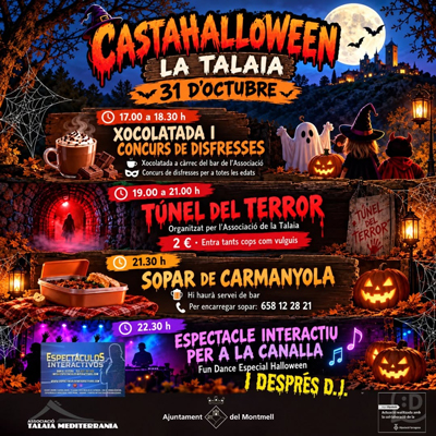 Castahalloween a La Talaia, El Montmell, 2026