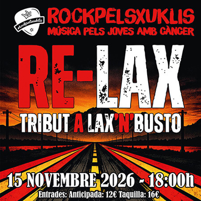 Concert solidari RockpelsXuklis a Tarragona, amb Re-Lax