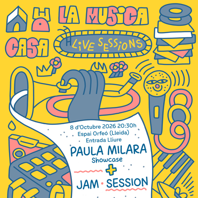 Live Session: Paula Milara, Casa de la Música de Lleida, 2026