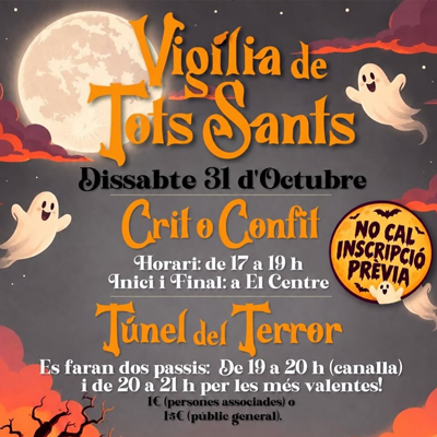 Castanyada i Halloween a Llorenç del Penedès, 2026