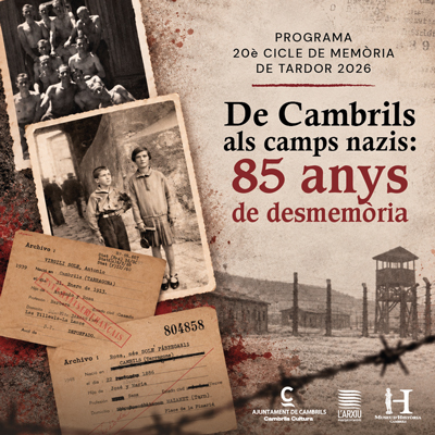 20è Cicle de Memòria de Tardor de Cambrils, 2026