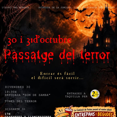 Halloween al Mirador, Espai del Mirador del Penedès, El Montmell, 2026