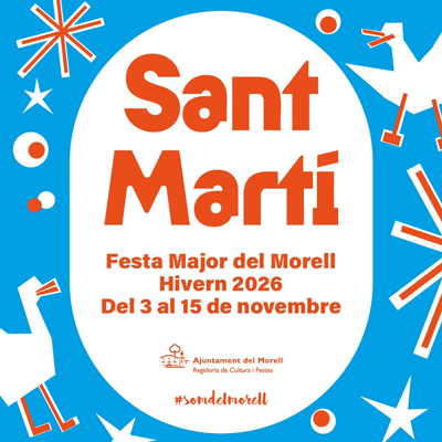 Festa Major de Sant Martí del Morell, 2026