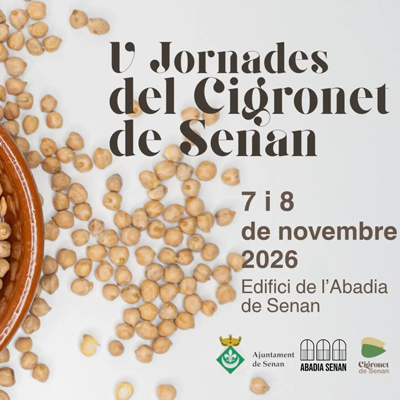 V Jornades del Cigronet de Senan, 2026
